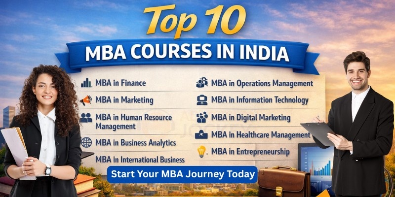 Top 10 MBA courses in India
