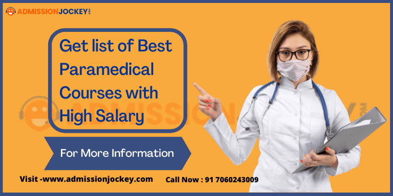 Best Paramedical Courses with High Salary