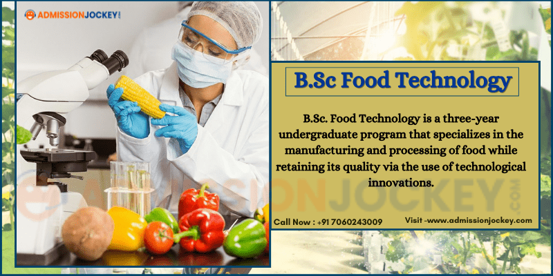 B.Sc Food Technology Course